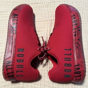 NOBULL Bold Red Trainers